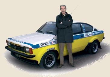 Federico Ormezzano e la sua "mitica" Opel Kadett